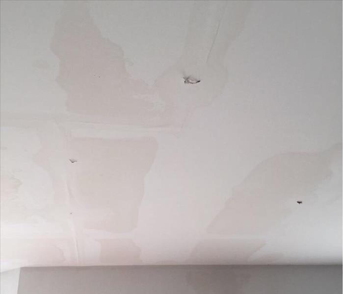 water damaged ceiling